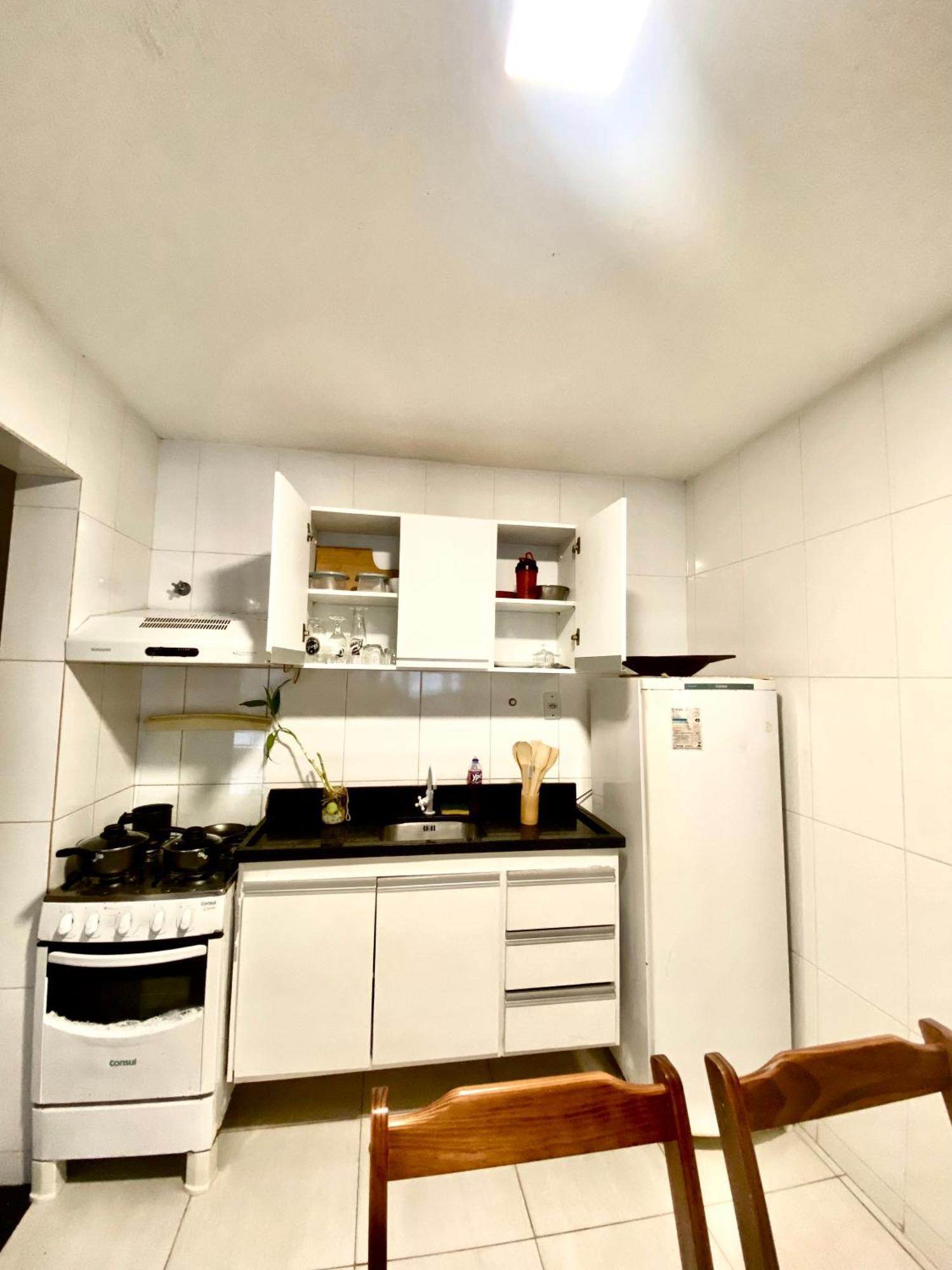 普拉亚多Apto Camarote Duplex Da Vila De Pf公寓 外观 照片